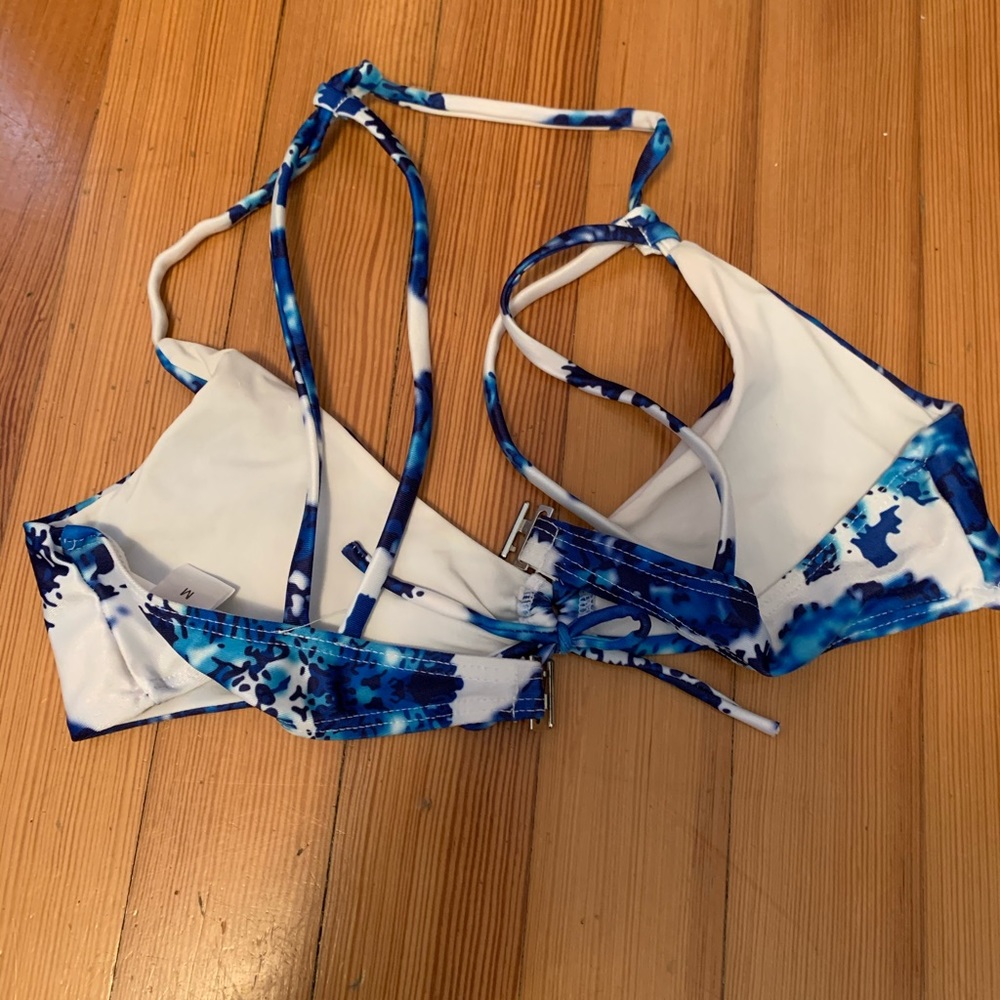 Blue bikini top - Picture 2 of 2